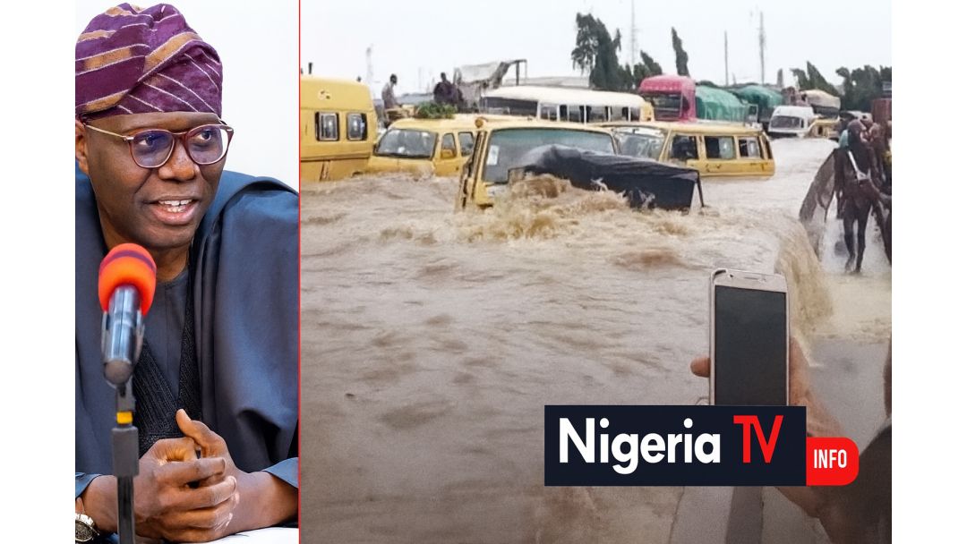  Ndị bi na Ikota, Lekki rịọrọ enyemaka n’ihi mmiri ozuzo nke mere nnukwu mmebi.