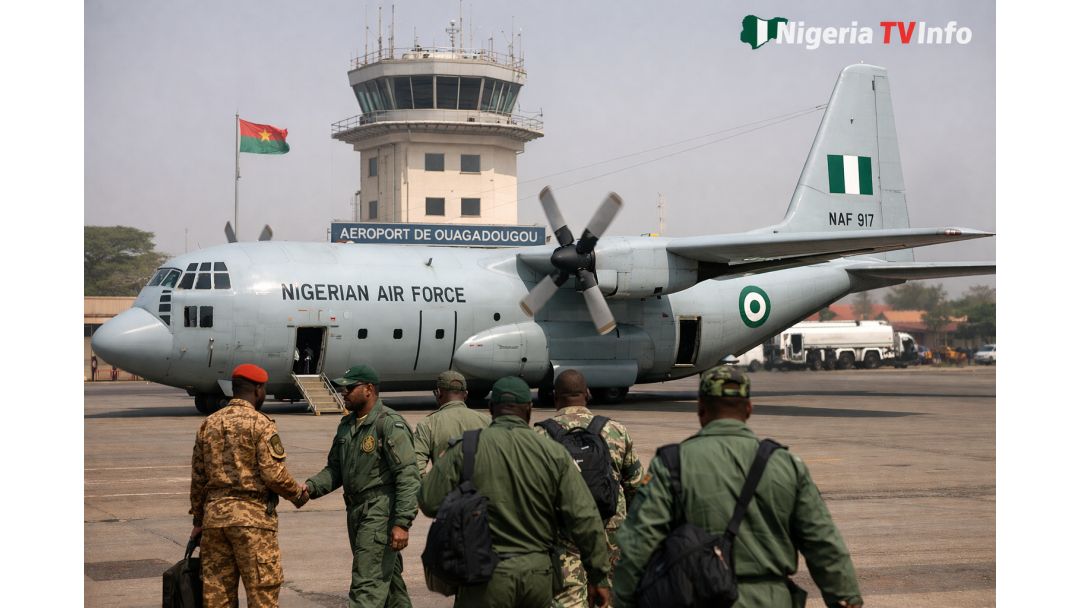 Jirgin Sojan Najeriya da Aka Tsare, Tawagar Jirgin Sun Bar Burkina Faso