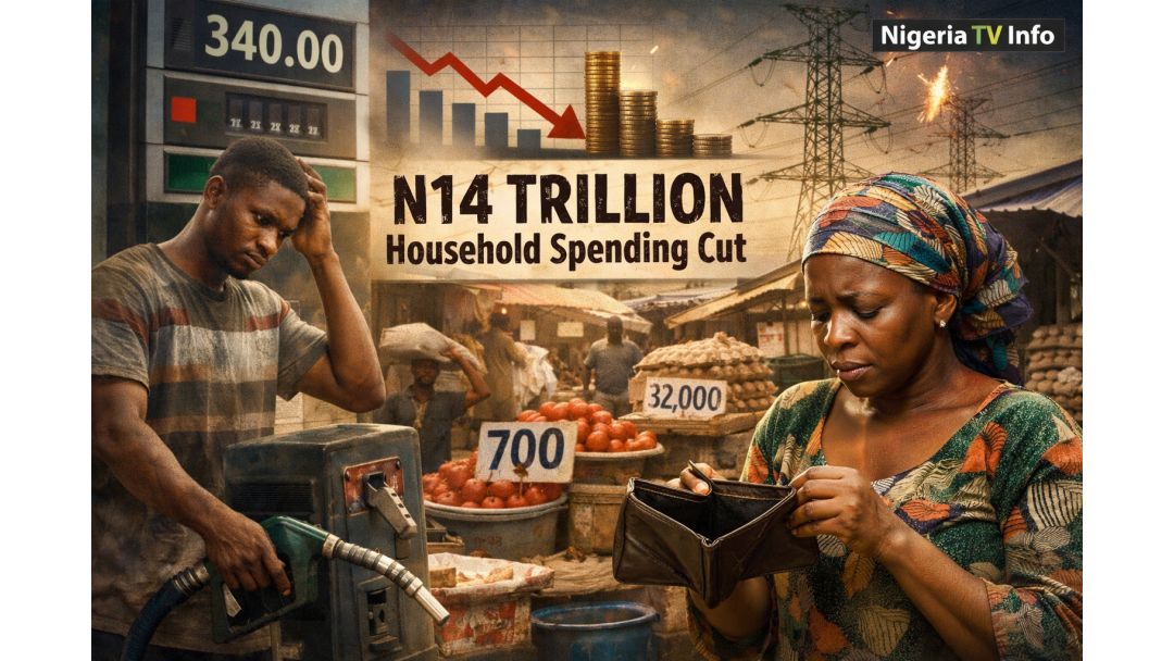 Awọn Ara Naijiria Din Inawo Ile Nọ́ Naira Trillion 14 Nitori Iṣipopada Iye Ounjẹ ati Awọn Ohun Eelo