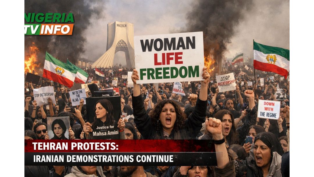 Mass Anti-Government Protests Sweep Tehran And Iranian Cities As Unrest Escalates