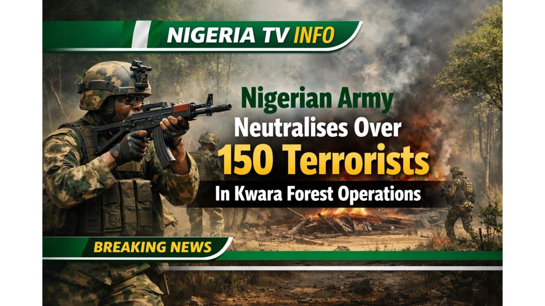 Nigerian Army Neutralises Over 150 Terrorists In Kwara Forest Operations