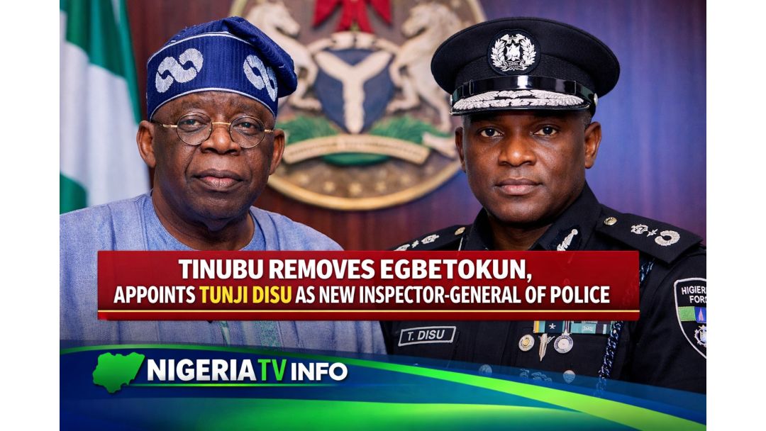 IGP Shake-Up: Kayode Egbetokun Replaced, Tunji Disu Takes Over