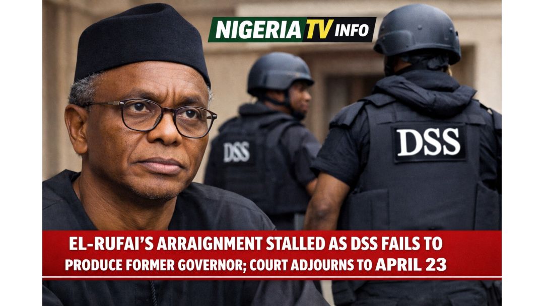 El-Rufai Arraignment Stalled as Court Adjourns to April 23 Over DSS Absence