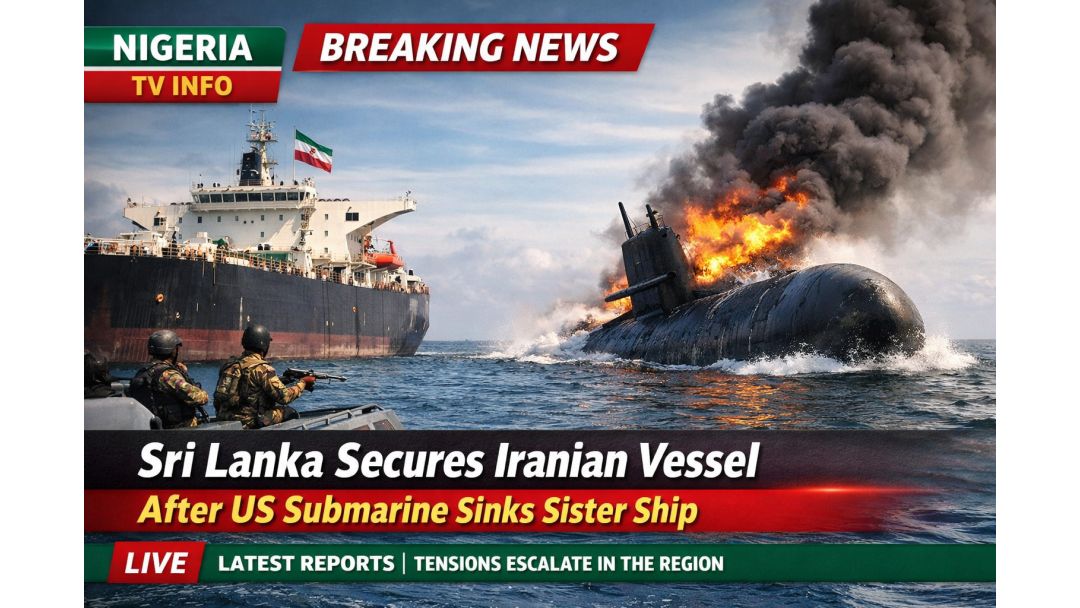 Sri Lanka Secures Iranian Vessel After US Submarine Sinks Sister Ship