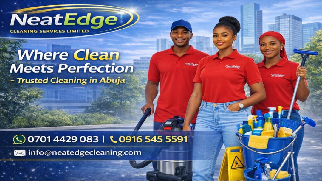 Featured image: Professional Cleaning Services a Abuja – NeatEdge Cleaning Services