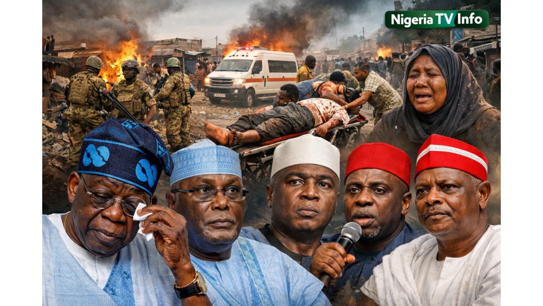 Tinubu Mourns Victims as Atiku, Saraki, Amaechi, Kwankwaso Condemn Maiduguri Attacks