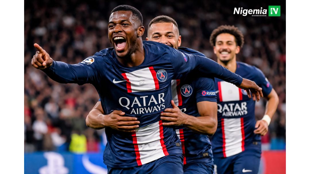 Featured image: Dembele Ṣe Irinṣẹ́ Kíkó PSG Ṣe Aṣeyọrí 3‑1 Tó Tó Lọwọ́ Liverpool