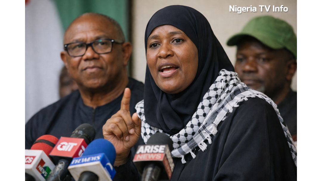 Aisha Yesufu Ta Ce Peter Obi Ya Yi Alkawarin Shugabanci Na Shekara Daya Kawai