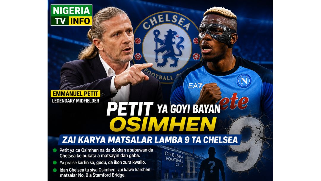 Featured image: Petit ṣe atilẹyin Osimhen lati fopin si ìṣòro “No. 9” Chelsea
