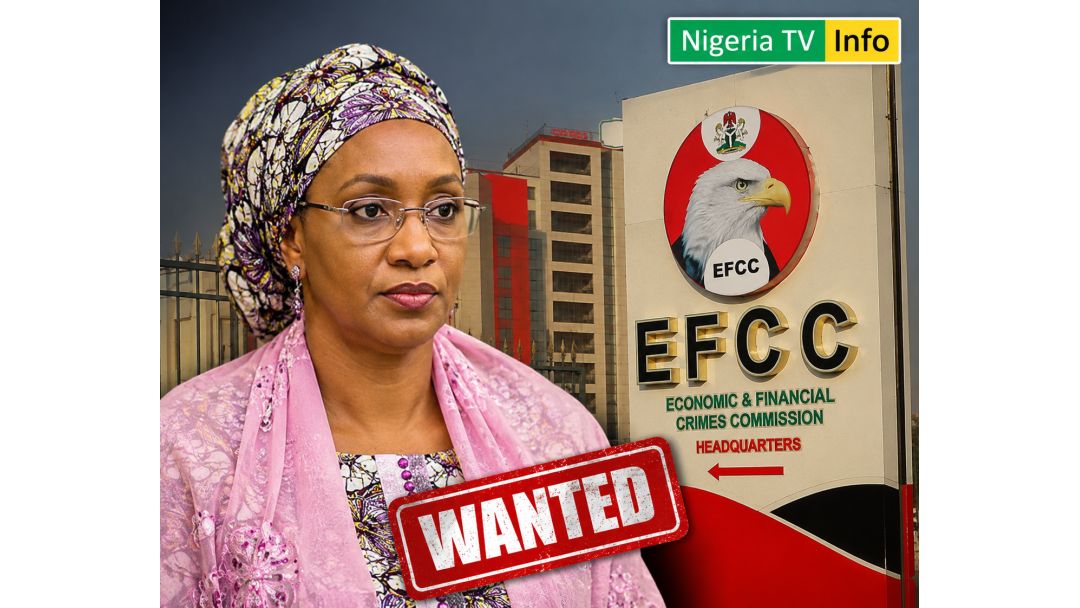 EFCC Kede Sadiya Umar Farouq Gẹgẹbi Ẹni Tí Wọ́n N Wa Lórí Ẹ̀sùn Ìwádìí Owo