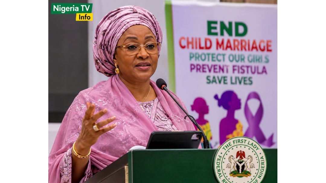 Oluremi Tinubu Pe Fun Igbese Lẹsẹkẹsẹ Lodi si Igbeyawo Ọmọde Lati Dena Fistula