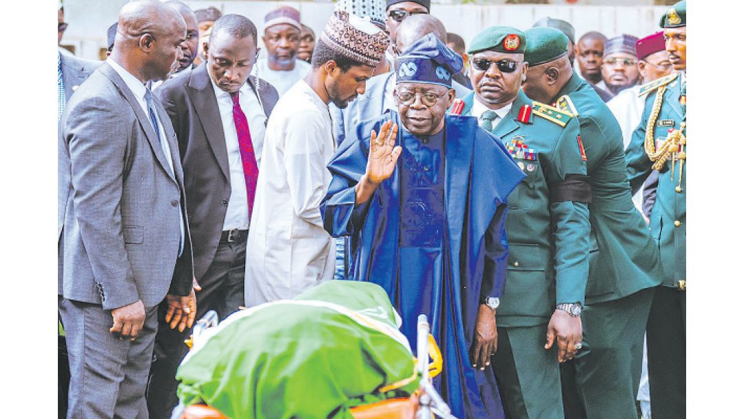 Buhari exits in blaze of glory