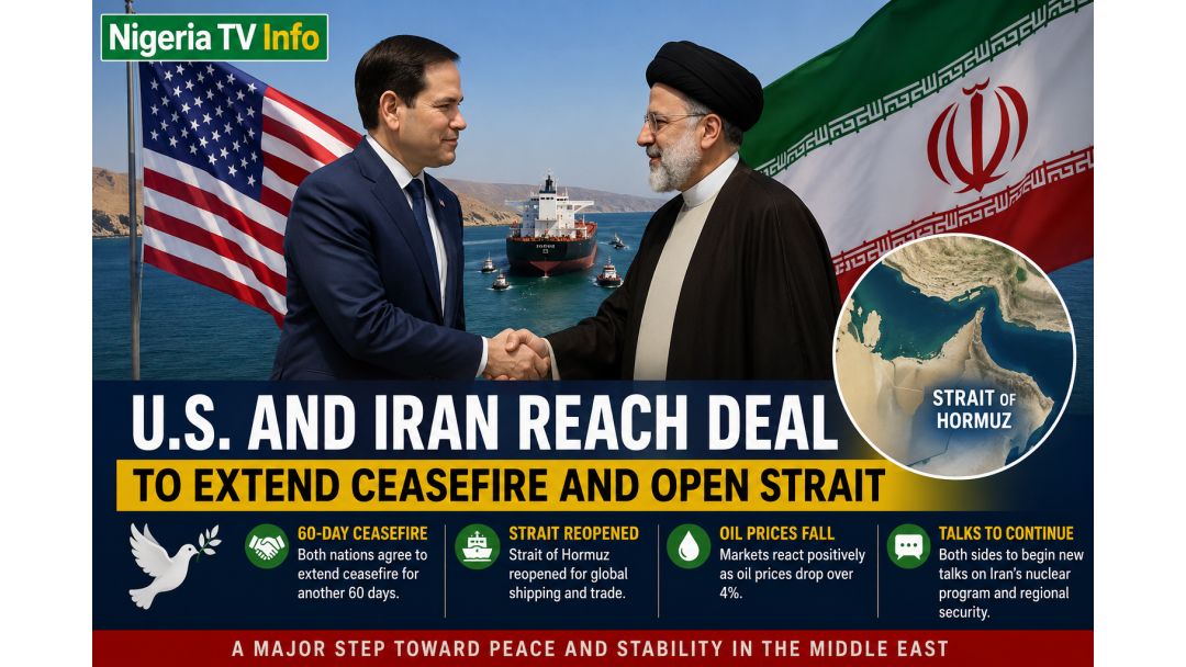 AMURKA DA IRAN SUN CIMMA YARJEJENIYAR TSAGAITA WUTA, SUN SAKE BUƊE MASHIGIN HORMUZ