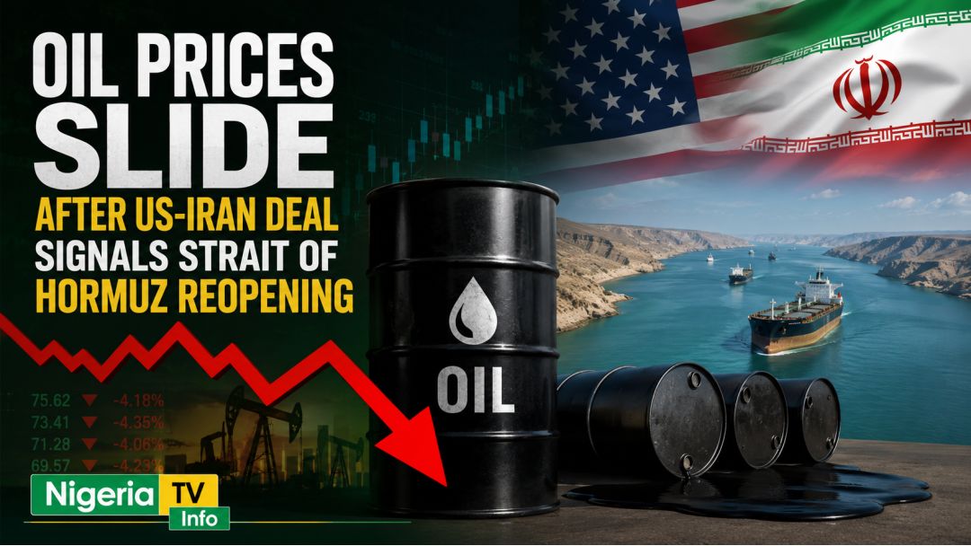 Featured image: Oil Prices Slide After US-Iran Deal Signals Strait of Hormuz Reopening