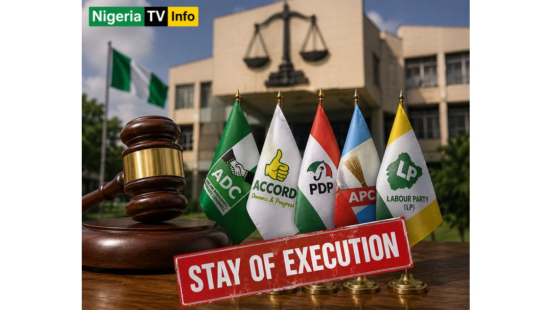 Featured image: Appeal Court Stays Judgment Deregistering ADC, Accord, Three Other Opposition Parties