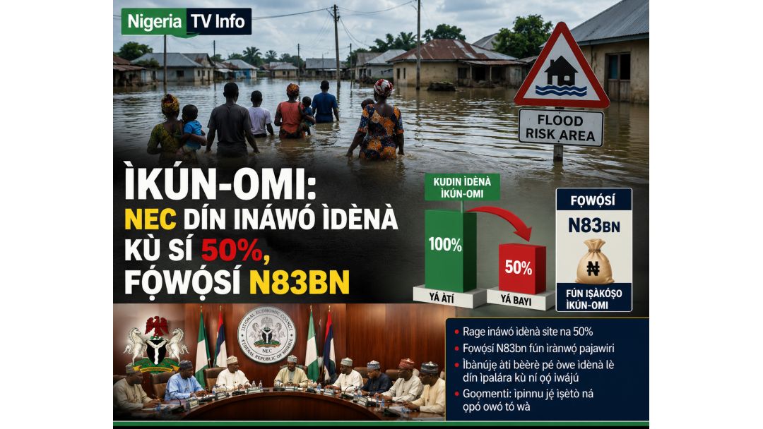 Featured image: Flood Crisis: NEC Slashes Prevention Fund by 50%, Approves N83bn