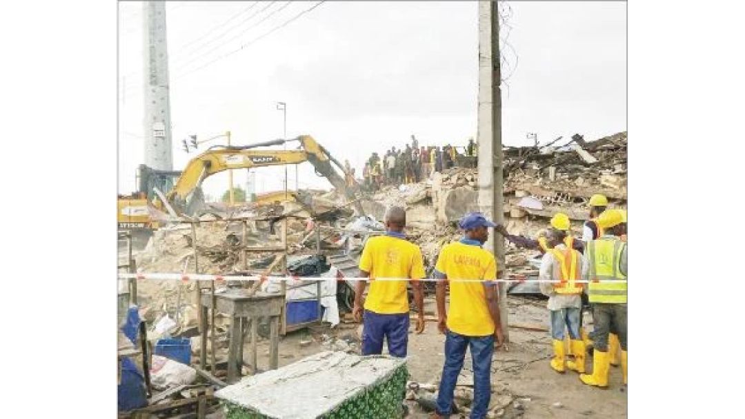 Featured image: Death Toll in Lagos Building Collapse Rises to Eight, 26 Rescued