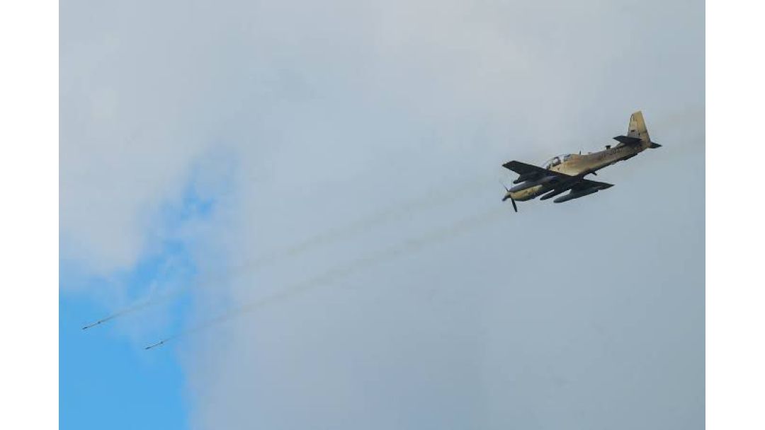 NAF airstrikes eliminate over 100 bandits in Zamfara forests